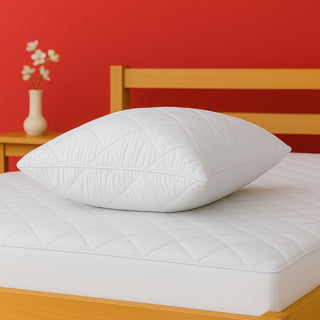 Quilted Pillow Protectors Pair - Hugworth
